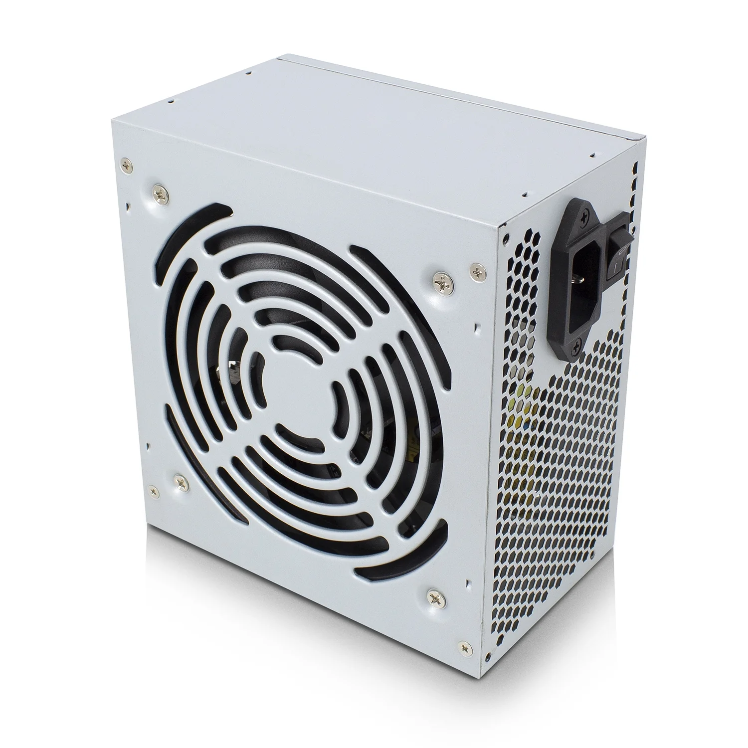 Fonte de alimentação Ewent EW3909 ATX 500W v2.3 Pro Line 3x SATA PPFC cinzenta