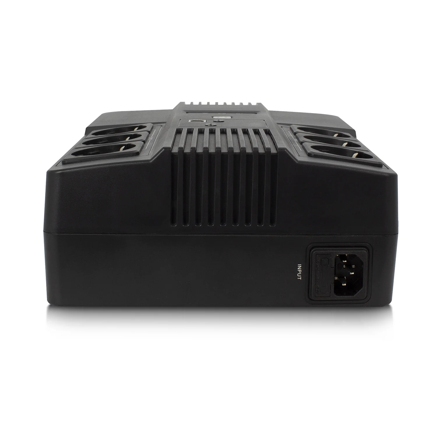 UPS Ewent EW3945 Linha Interativa 700VA 360W AVR 6 tomadas CEE7/3 preto - Imagem 3