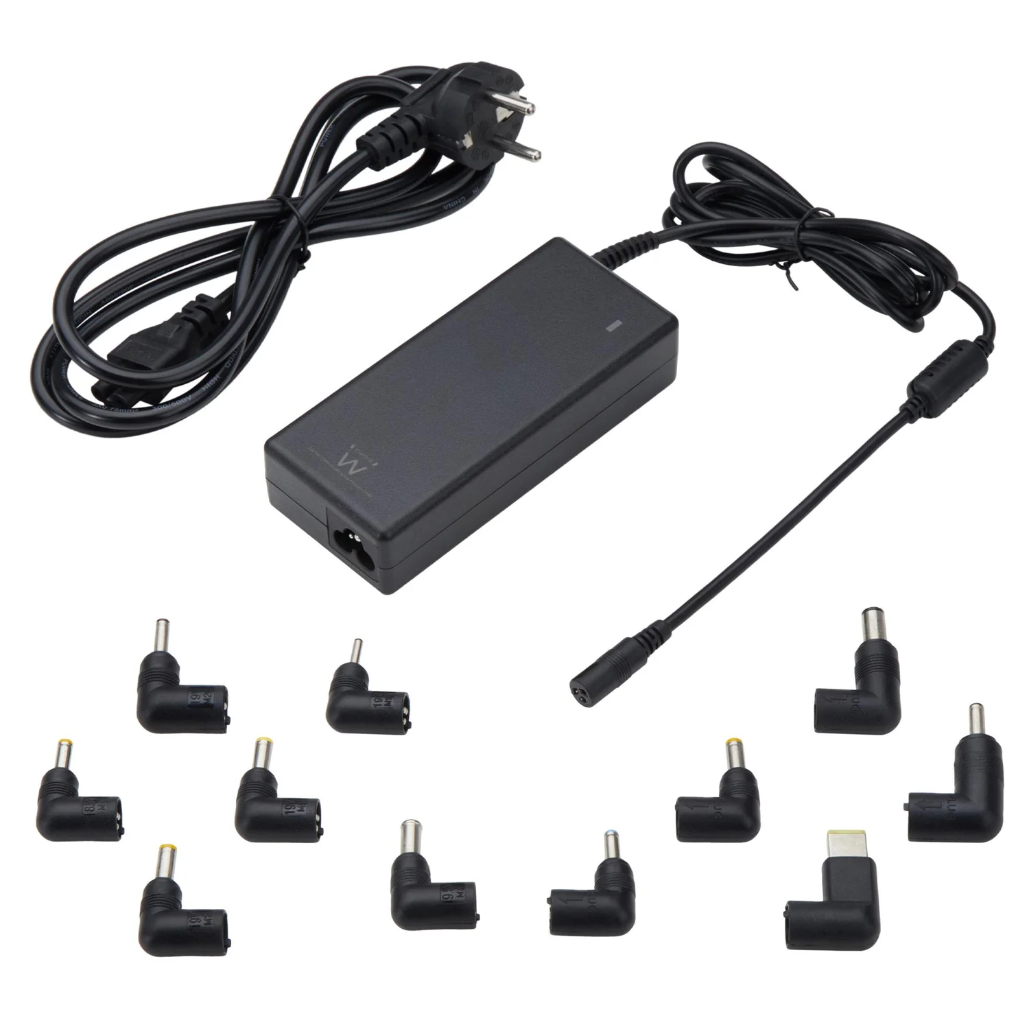 Carregador universal portátil Ewent EW3969 95W com 11 conectores preto