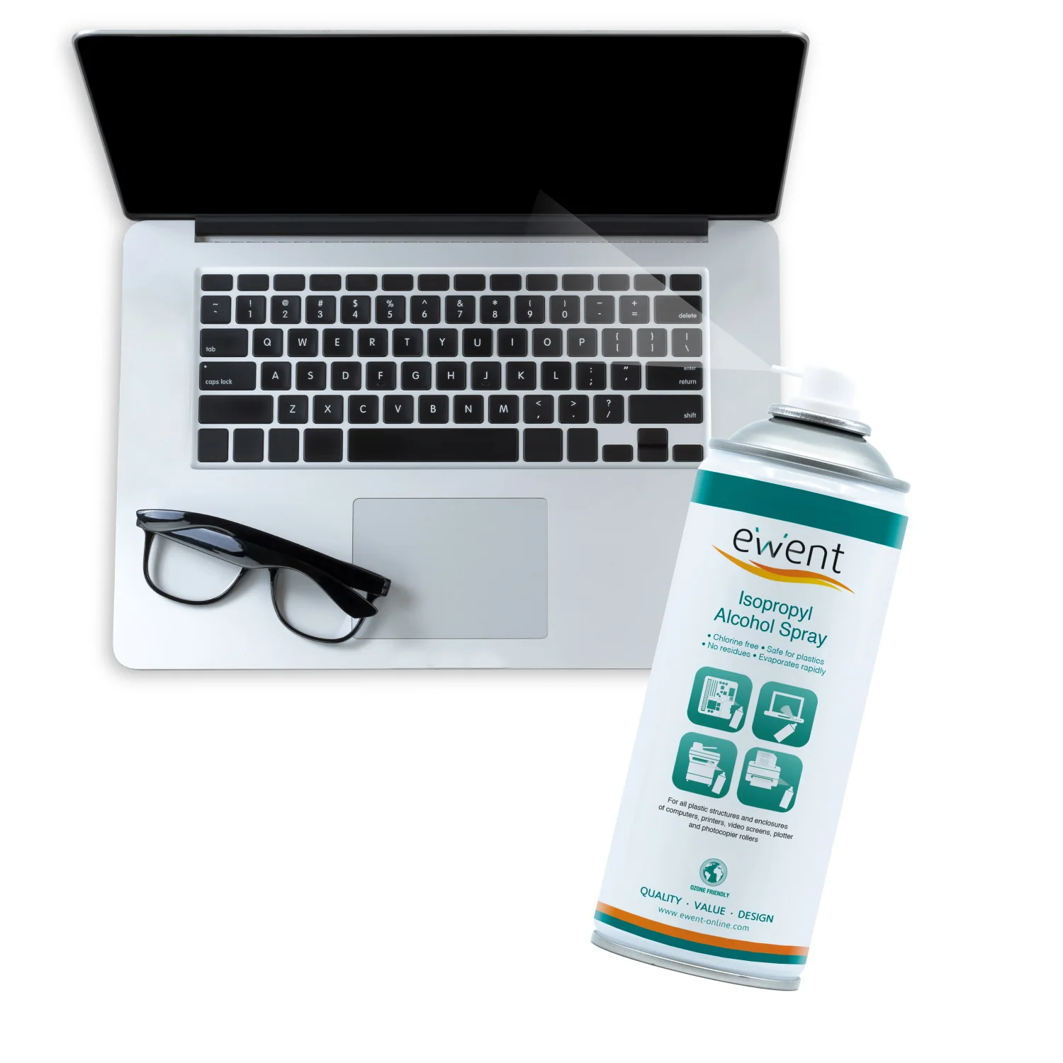 Spray de álcool isopropílico Ewent EW5611 400 ml para limpeza eletrónica - Imagem 4