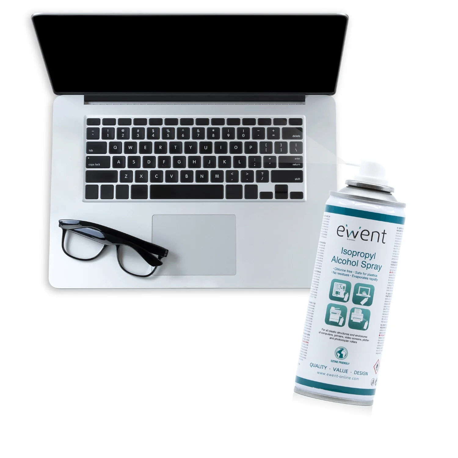 Spray de Álcool Isopropílico Ewent EW5613 200ml, Limpeza de Placas e Equipamentos Eletrónicos - Imagem 4