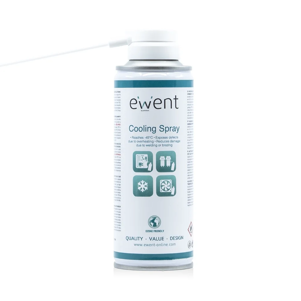 Spray refrigerante Ewent EW5616 200 ml -45 °C