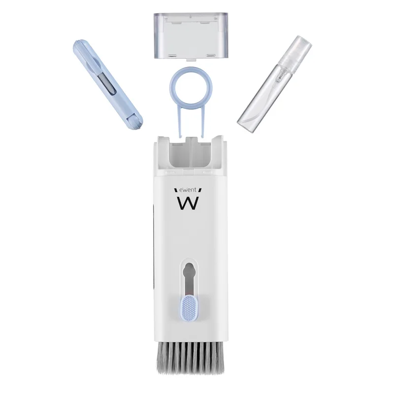 Kit de limpeza 7 em 1 Ewent EW5630 para ecrãs teclados auriculares e telemóveis