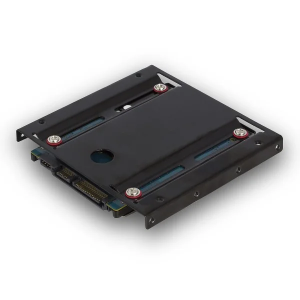 Suporte de montagem Ewent EW7001 adaptador 3.5" para HDD/SSD 2.5" preto - Imagem 3