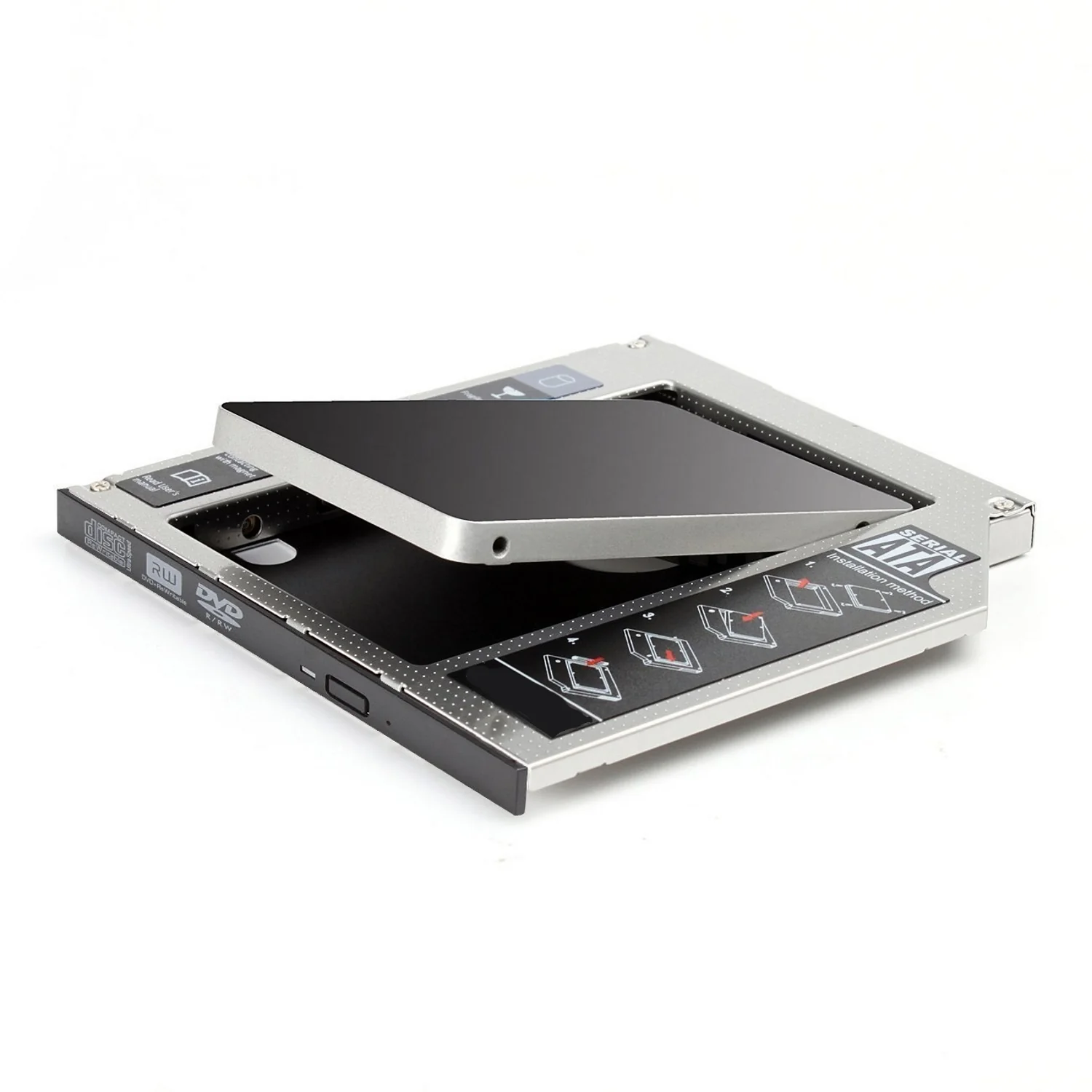 Caixa adaptadora HDD/SSD Ewent EW7005 SATA III 2.5" para slot CD/DVD 12.7 mm - Imagem 5
