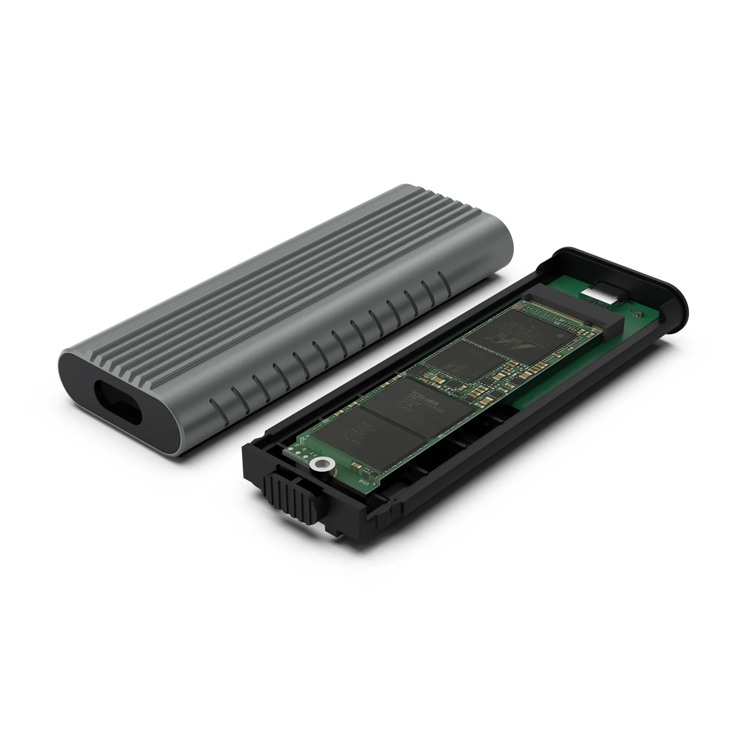 Caixa externa SSD M.2 NVMe Ewent EW7025 USB-C 3.2 Gen2 alumínio screwless - Imagem 4