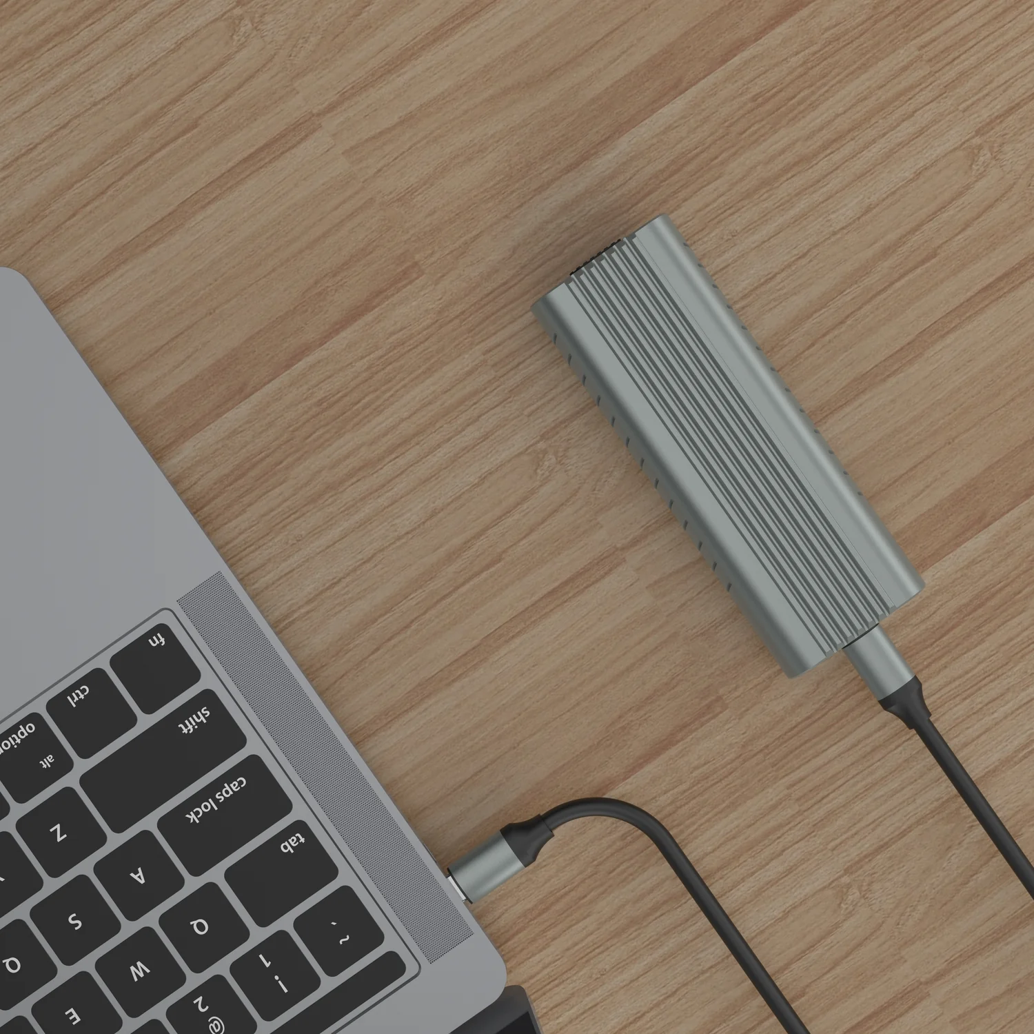 Caixa externa SSD M.2 NVMe Ewent EW7025 USB-C 3.2 Gen2 alumínio screwless - Imagem 5