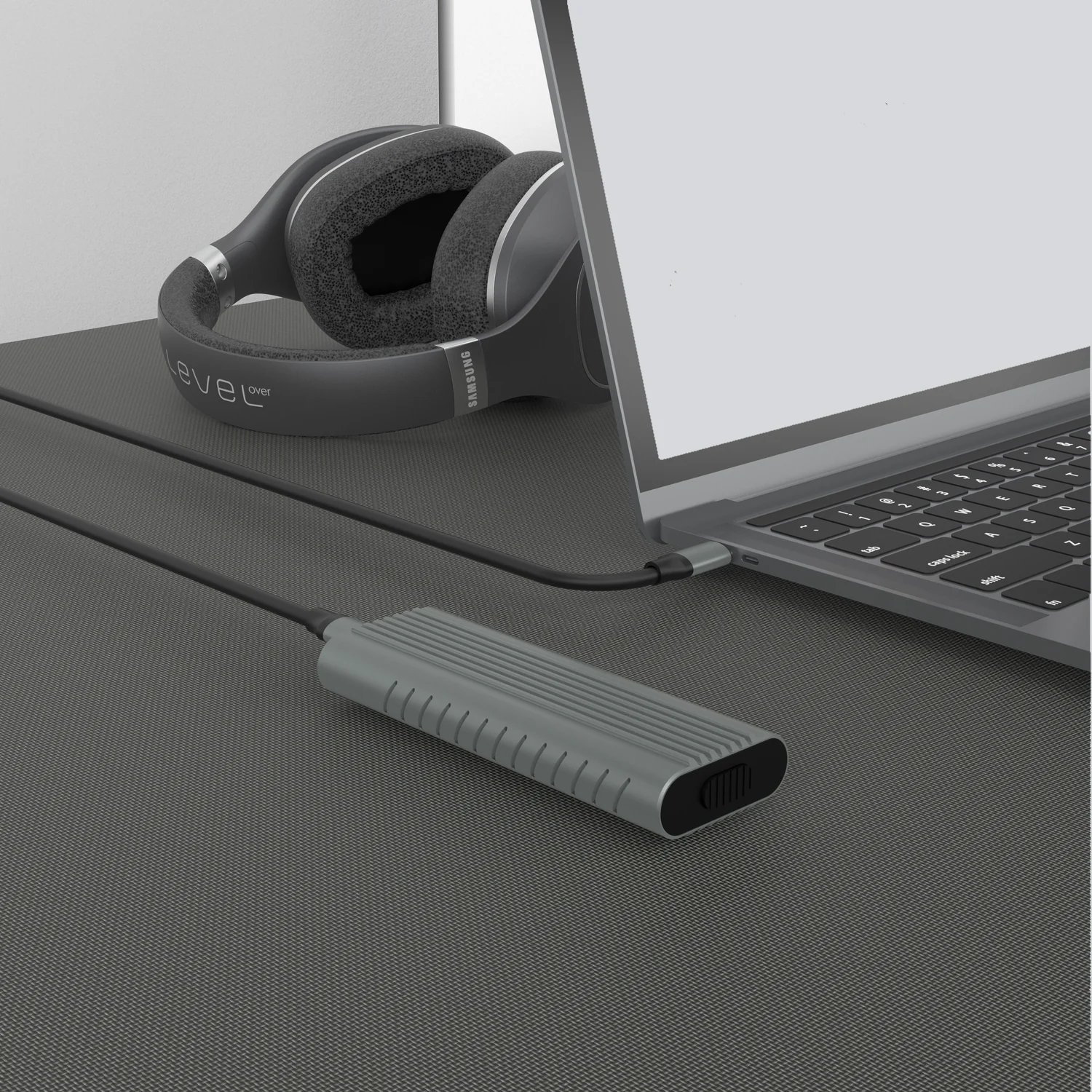 Caixa externa SSD M.2 NVMe Ewent EW7025 USB-C 3.2 Gen2 alumínio screwless - Imagem 6