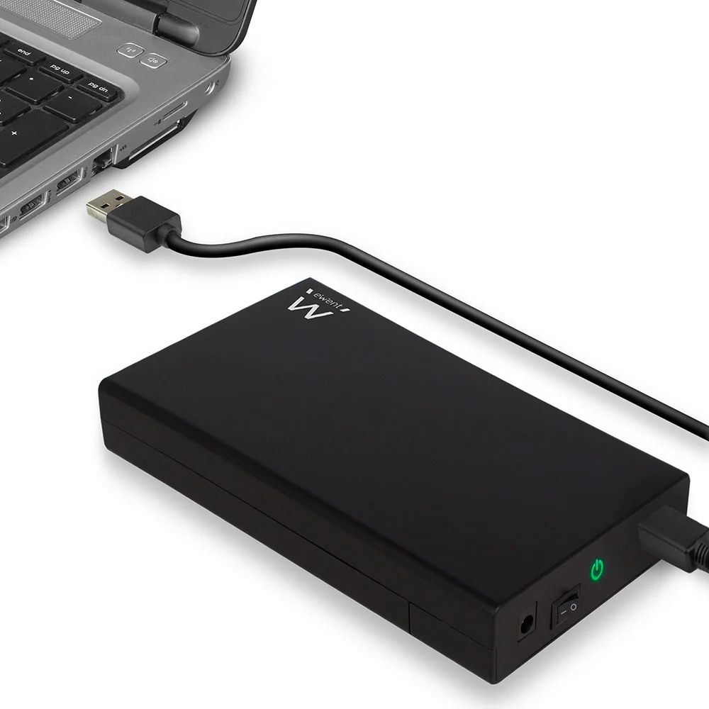 Caixa Externa para Disco 3.5" SATA USB 3.2 Gen 1 Ewent EW7056 Preto Sem Parafusos - Imagem 6