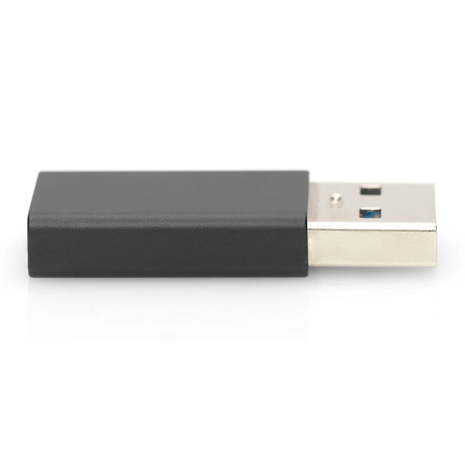 Adaptador USB-A 3.0 Macho para USB-C Fêmea Ewent EW9650 Alumínio Preto - Imagem 2