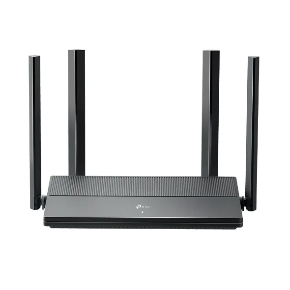 Router Wireless TP-Link EX141 AX1500 Wi-Fi 6 Dual-Band Gigabit 1201Mbps MU-MIMO WPA3 Preto - Imagem 1