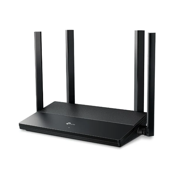 Router Wireless TP-Link EX141 AX1500 Wi-Fi 6 Dual-Band Gigabit 1201Mbps MU-MIMO WPA3 Preto - Imagem 2