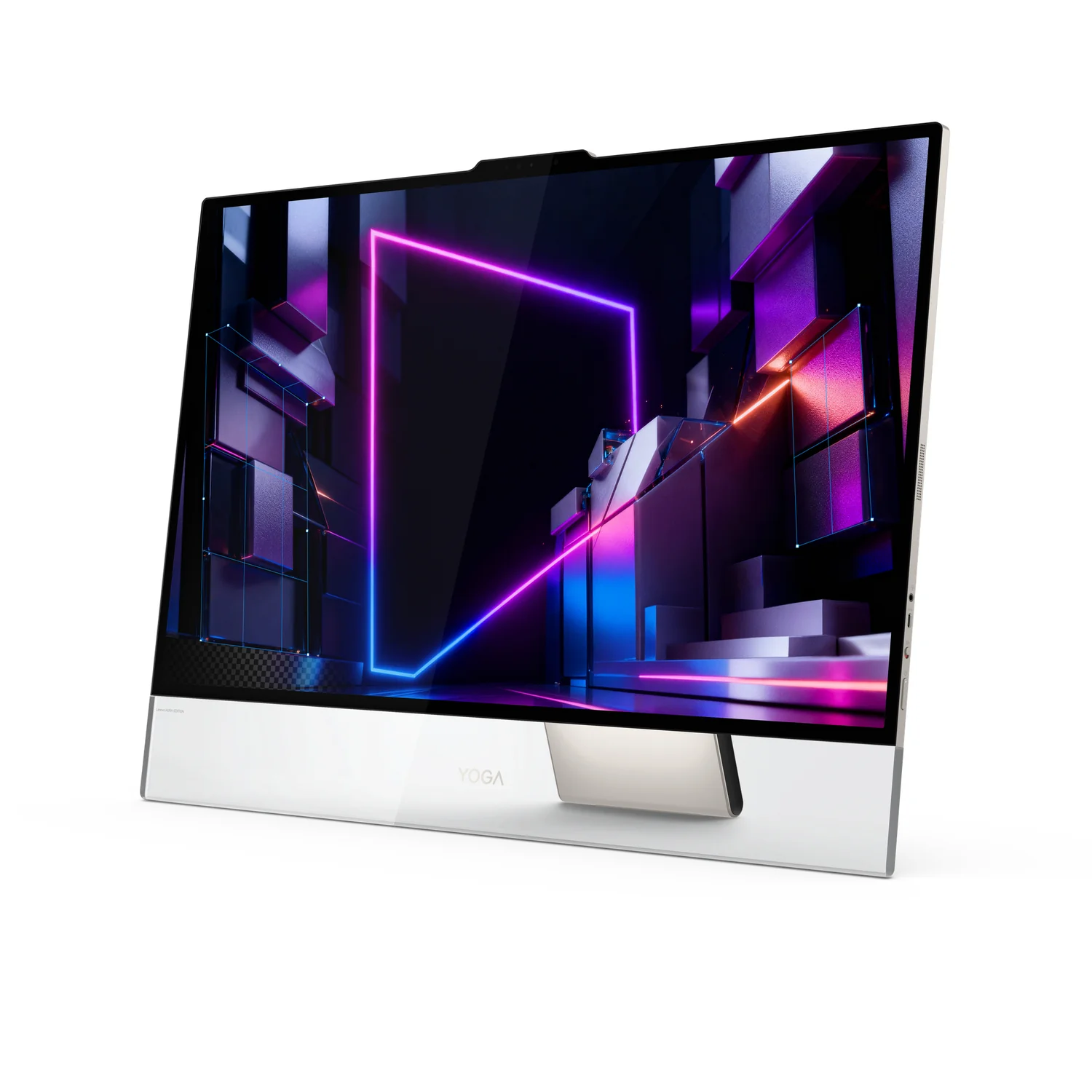 Computador All-in-One Lenovo Yoga 31.5" 4K OLED Intel Core Ultra X7 32GB 1TB SSD Seashell - Imagem 3