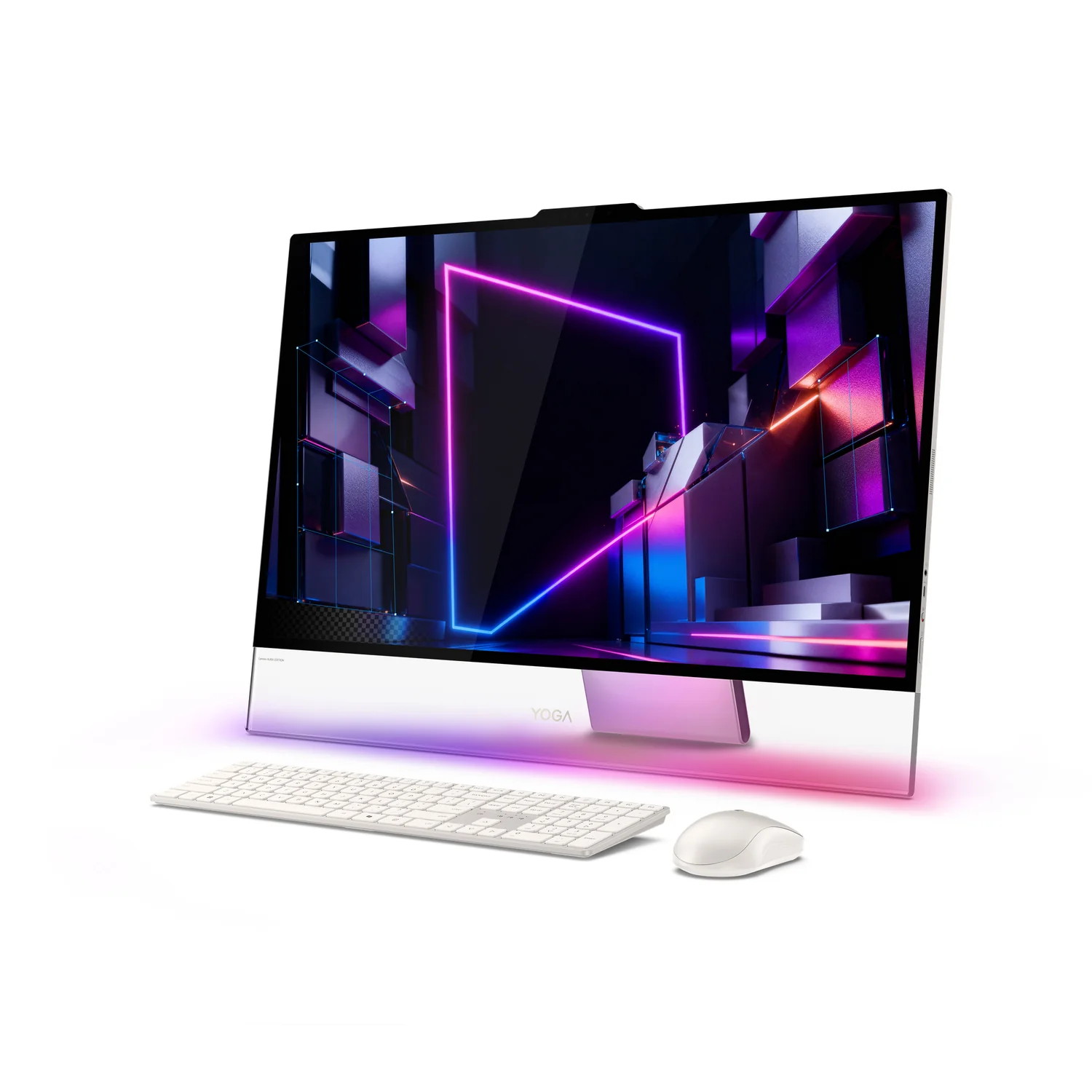 Computador All-in-One Lenovo Yoga 31.5" 4K OLED Intel Core Ultra X7 32GB 1TB SSD Seashell - Imagem 11