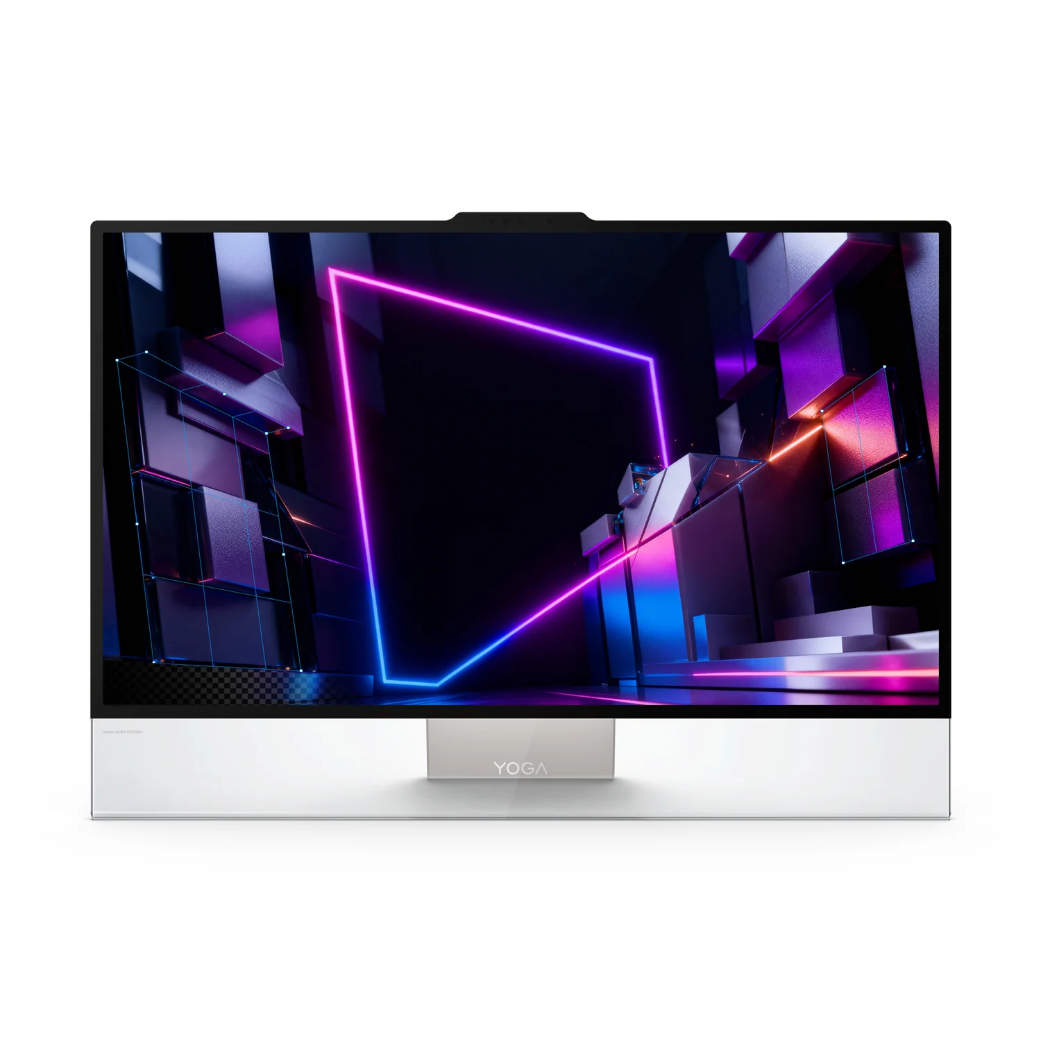 Computador All-in-One Lenovo Yoga 31.5" 4K OLED Intel Core Ultra X7 32GB 1TB SSD Seashell - Imagem 2