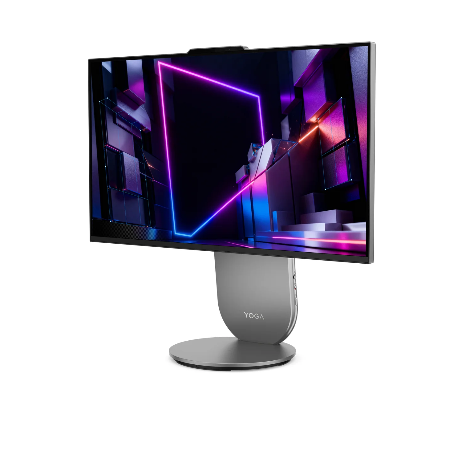 Computador All-in-One Lenovo Yoga AIO 27" QHD Intel Core Ultra 7 32GB 1TB SSD Wi-Fi 7 Windows 11 Cinzento Luna - Imagem 4