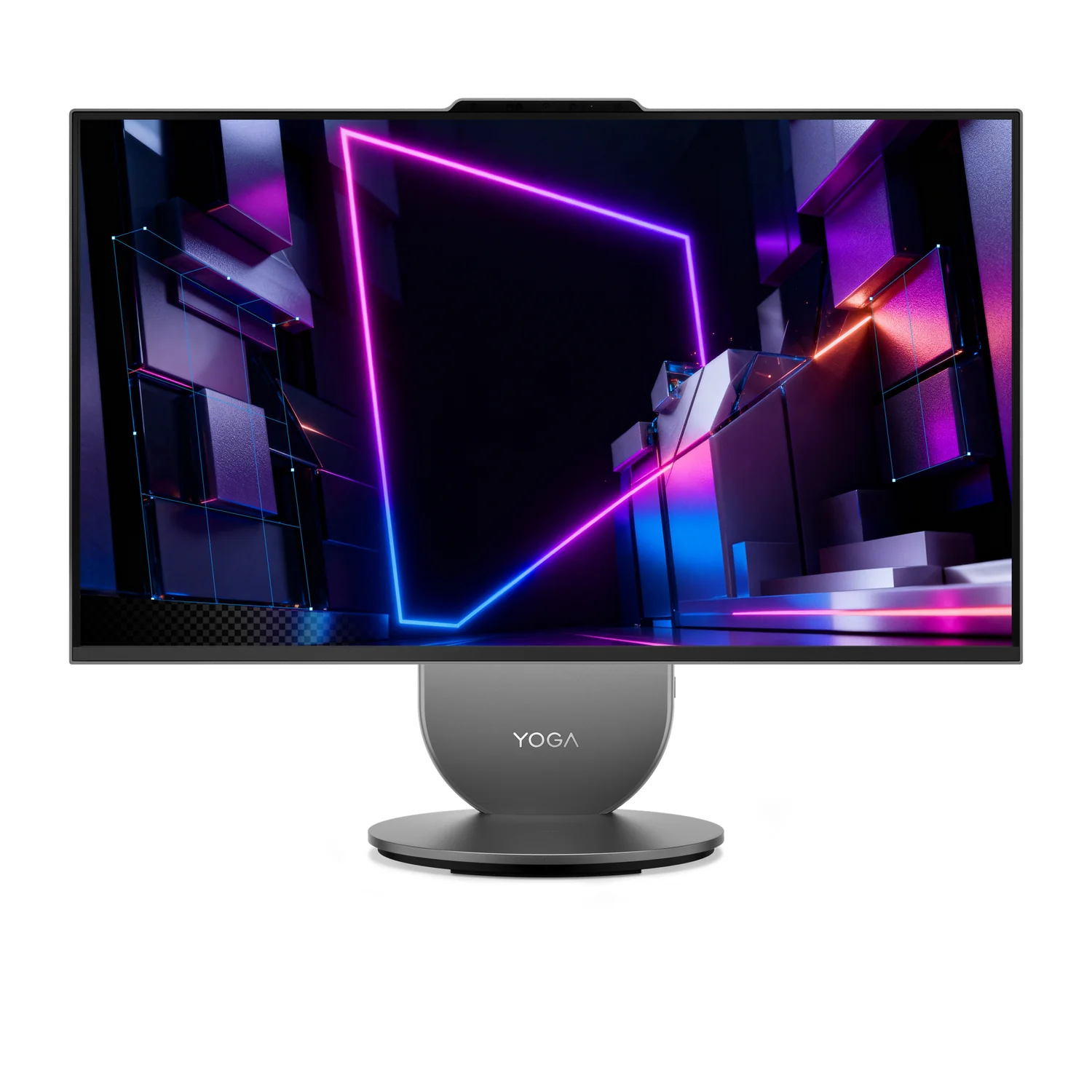 Computador All-in-One Lenovo Yoga AIO 27" QHD Intel Core Ultra 7 32GB 1TB SSD Wi-Fi 7 Windows 11 Cinzento Luna