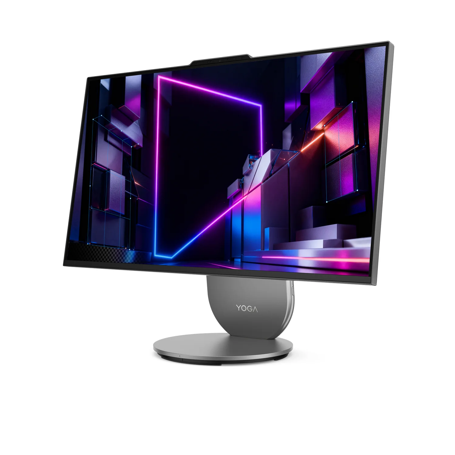 Computador All-in-One Lenovo Yoga AIO 27" QHD Intel Core Ultra 7 32GB 1TB SSD Wi-Fi 7 Windows 11 Cinzento Luna - Imagem 5