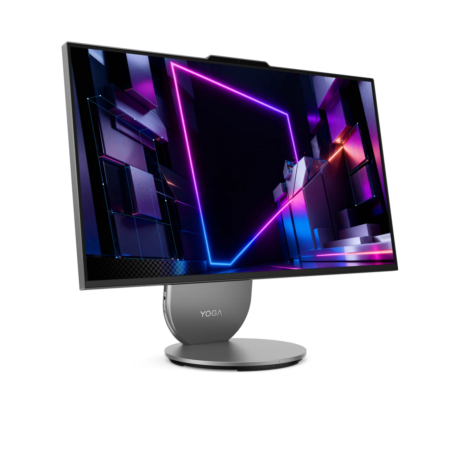 Computador All-in-One Lenovo Yoga AIO 27" QHD Intel Core Ultra 7 32GB 1TB SSD Wi-Fi 7 Windows 11 Cinzento Luna - Imagem 3