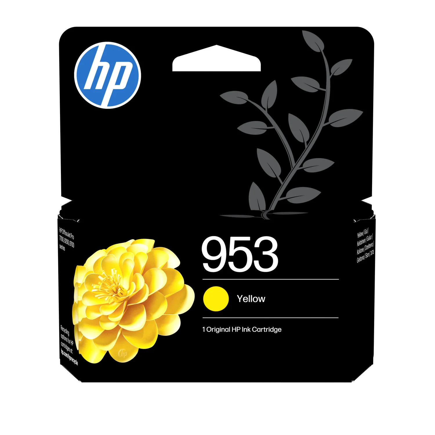 Tinteiro HP 953 Amarelo Original Rendimento Padrão 630 Páginas