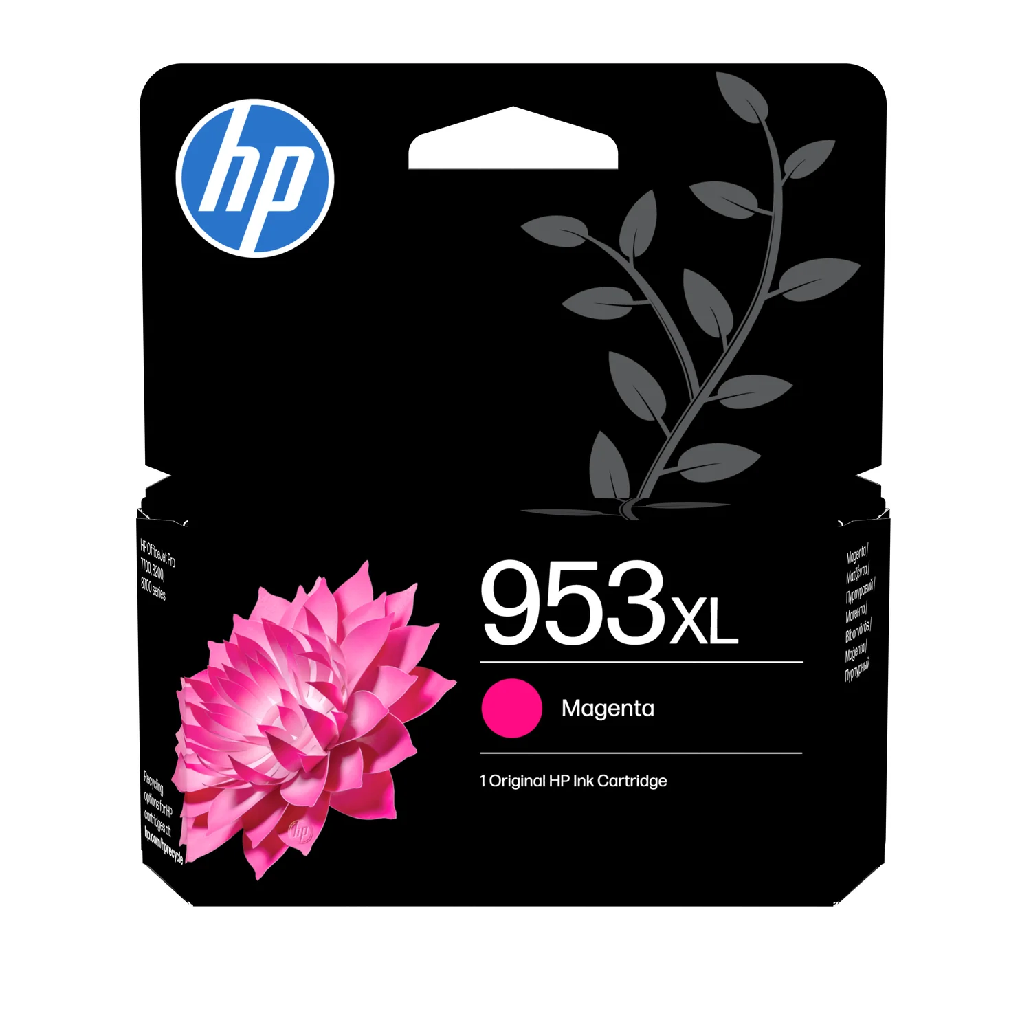 Tinteiro HP 953XL Magenta de elevado rendimento 18,5 ml 1450 páginas