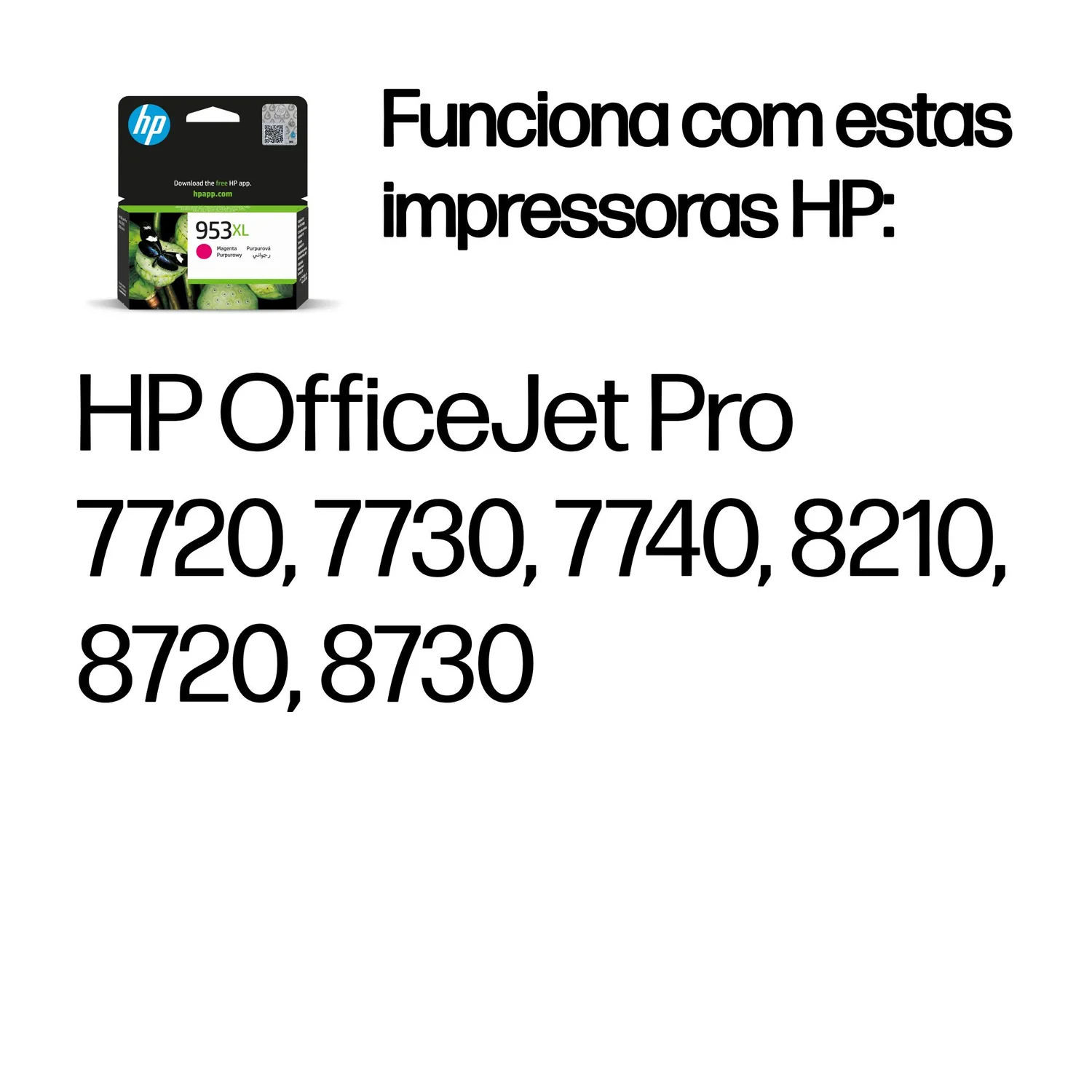 Tinteiro HP 953XL Magenta de elevado rendimento 18,5 ml 1450 páginas - Imagem 2