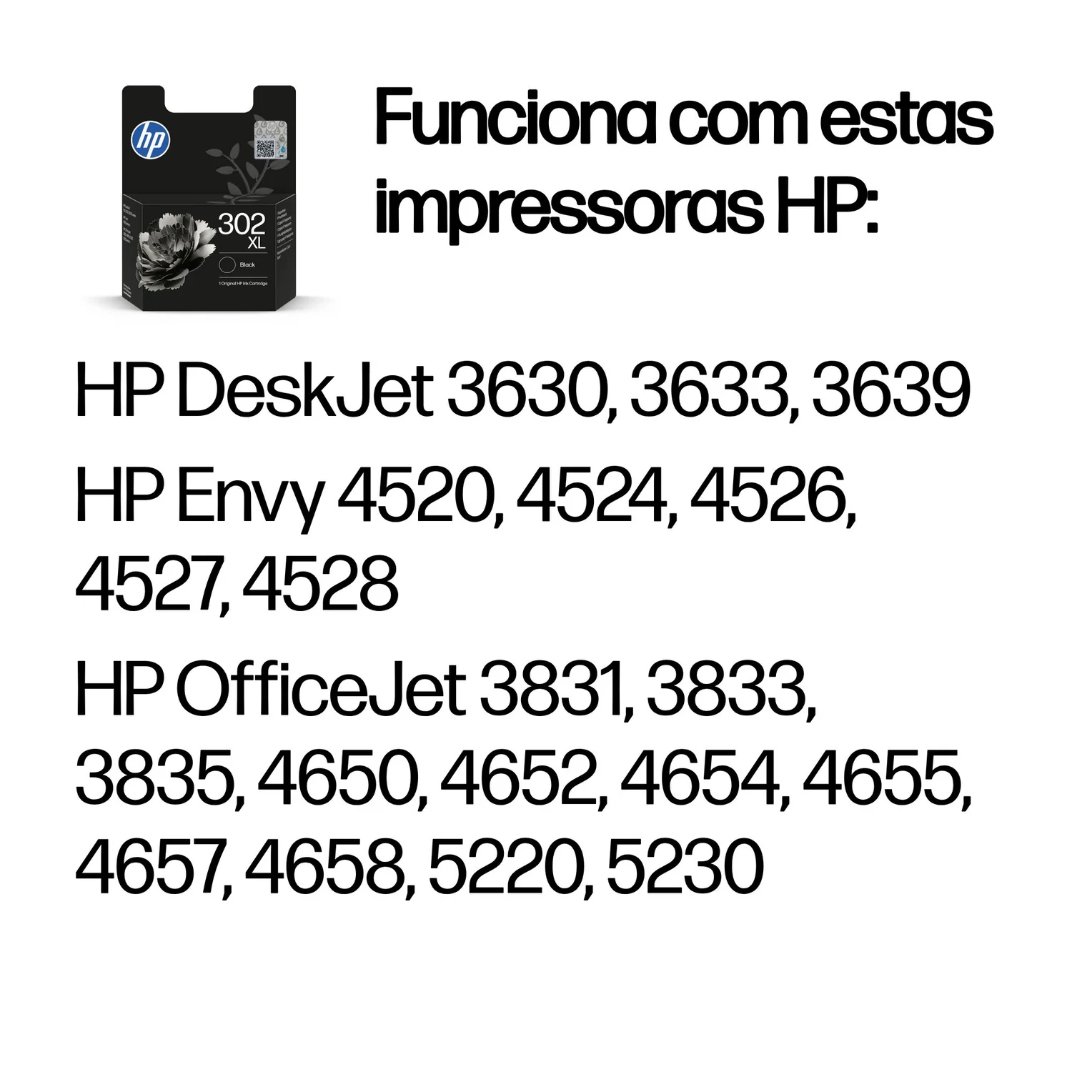 Tinteiro HP 302XL Preto original de elevado rendimento 430 páginas - Imagem 2