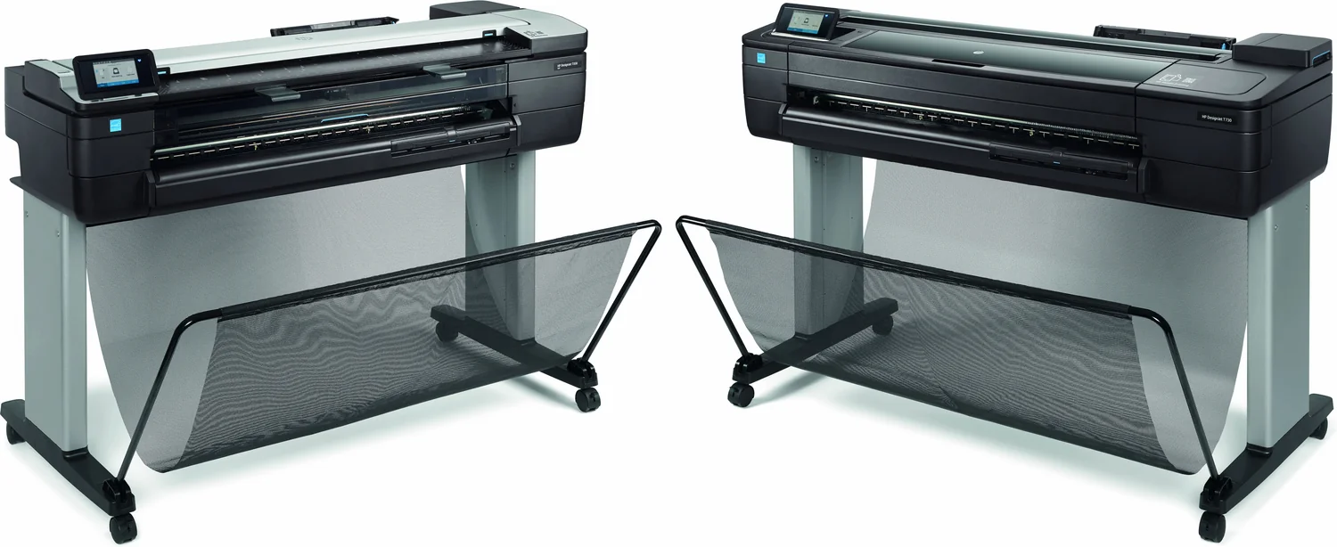 Plotter multifunções HP DesignJet T830 24'' Wi-Fi jato de tinta cor 2400x1200 DPI - Imagem 5
