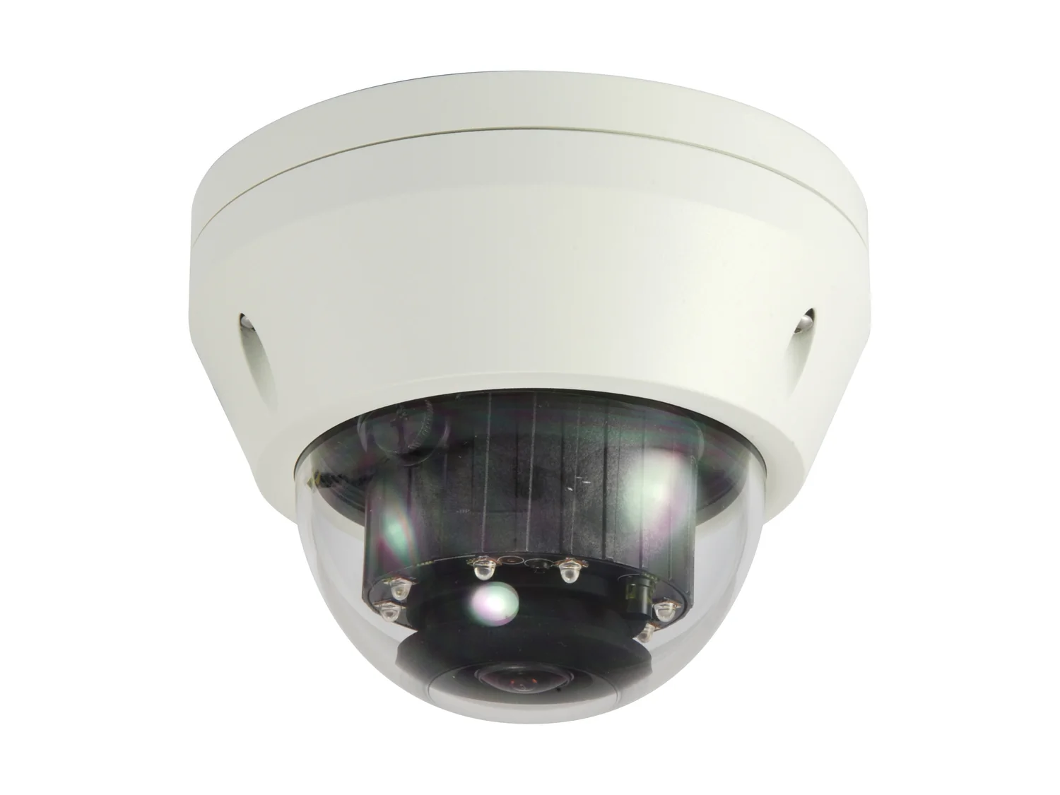 Câmara IP Dome LevelOne FCS-3306 3MP 2048x1536 PoE H.265 WDR IR 30m IP68 IK10 Anti-Vandalismo Exterior - Imagem 1
