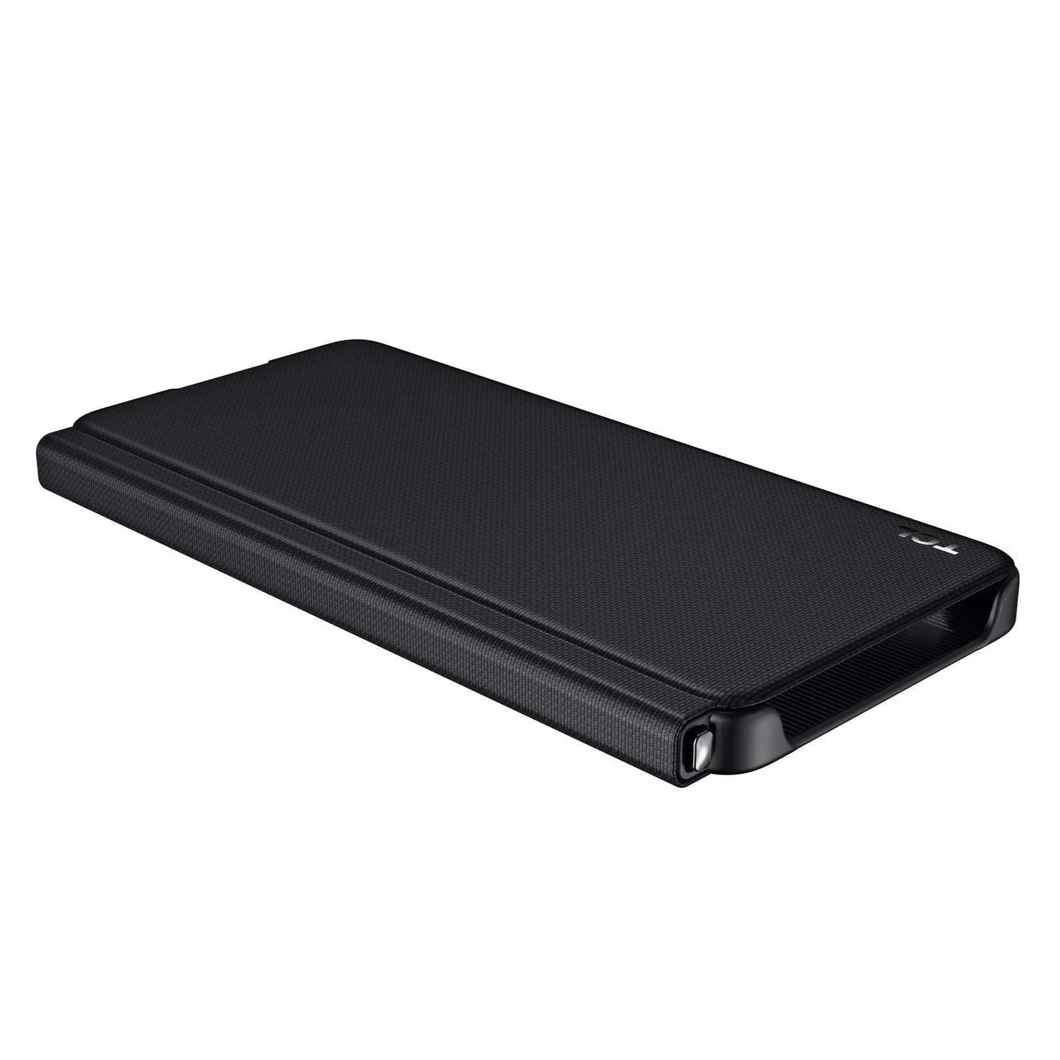 Capa tipo livro TCL 50 Pro NXTPAPER 5G com caneta cinzento escuro - Imagem 3