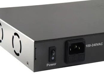 Switch PoE LevelOne FGP-2602W380 26 Portas Fast Ethernet 24x PoE+ 380W 2x SFP - Imagem 5
