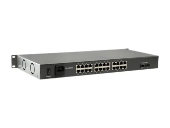 Switch PoE LevelOne FGP-2602W380 26 Portas Fast Ethernet 24x PoE+ 380W 2x SFP - Imagem 2