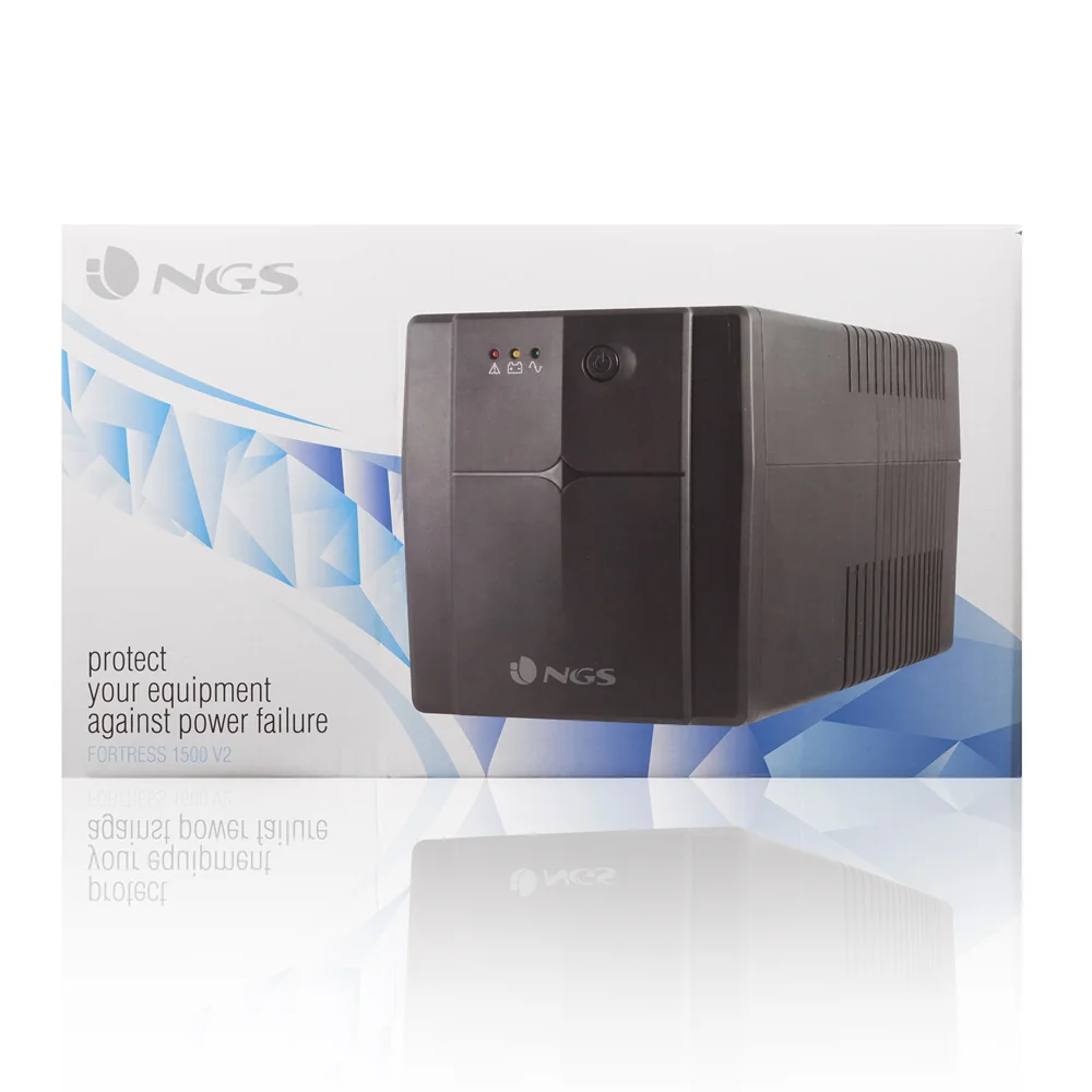 UPS NGS Fortress 1500 V2 Offline 1,2 kVA 720 W 3 tomadas - Imagem 4