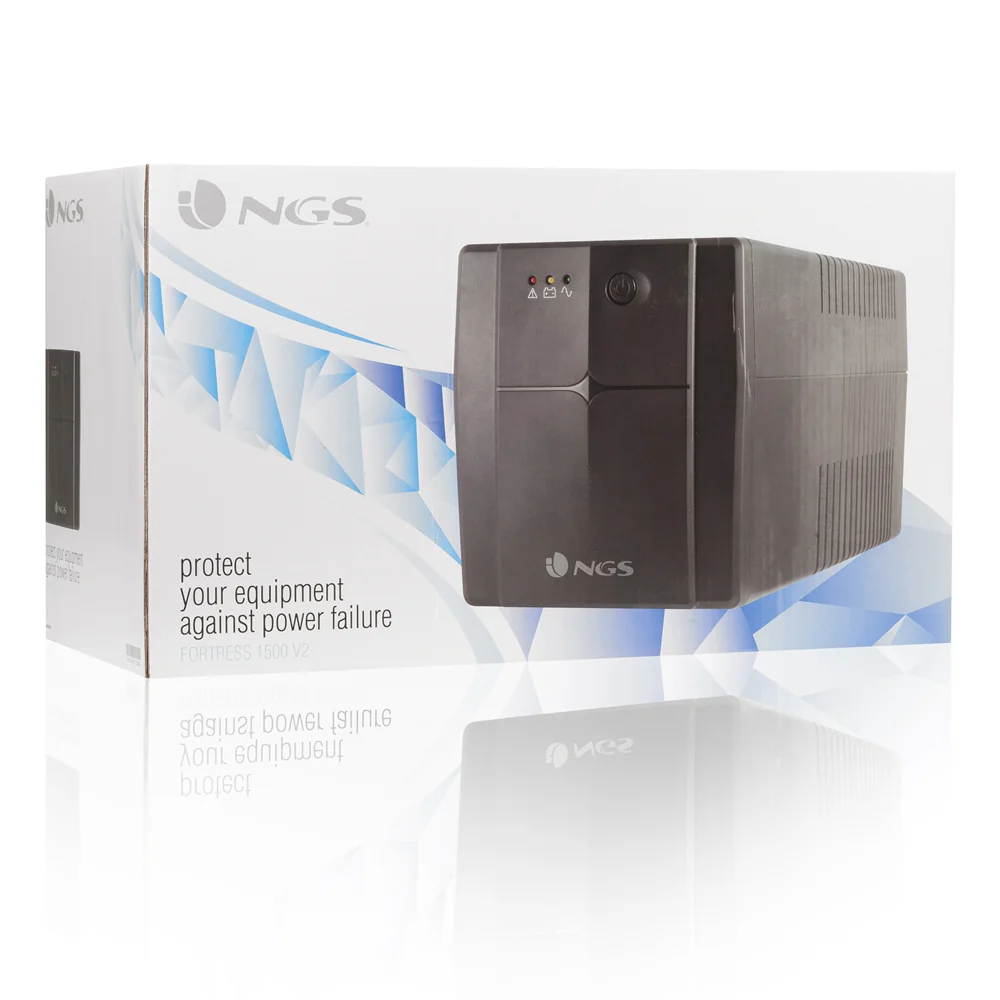 UPS NGS Fortress 1500 V2 Offline 1,2 kVA 720 W 3 tomadas - Imagem 5