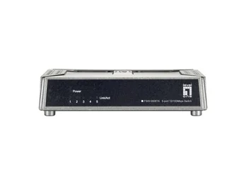 Switch LevelOne FSW-0508TX 5 Portas Fast Ethernet 10/100 Desktop Plug&Play - Imagem 2