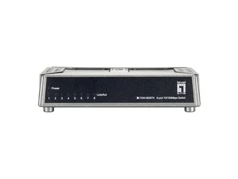 Switch de Rede LevelOne FSW-0808TX 8 Portas Fast Ethernet 10/100 Não-Gerido Cinzento - Imagem 5