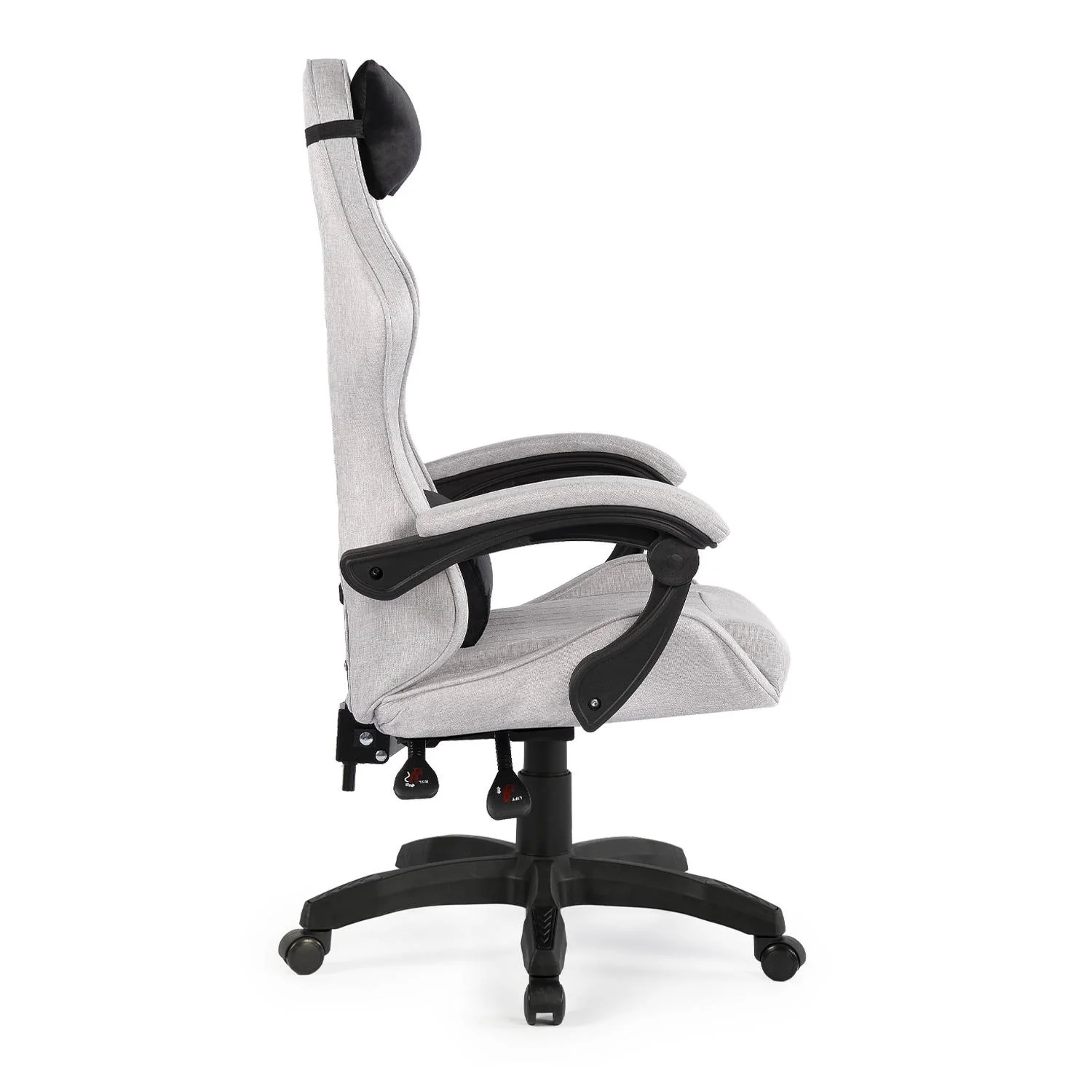 Cadeira Gaming Napofix Parma Prateado - Imagem 3
