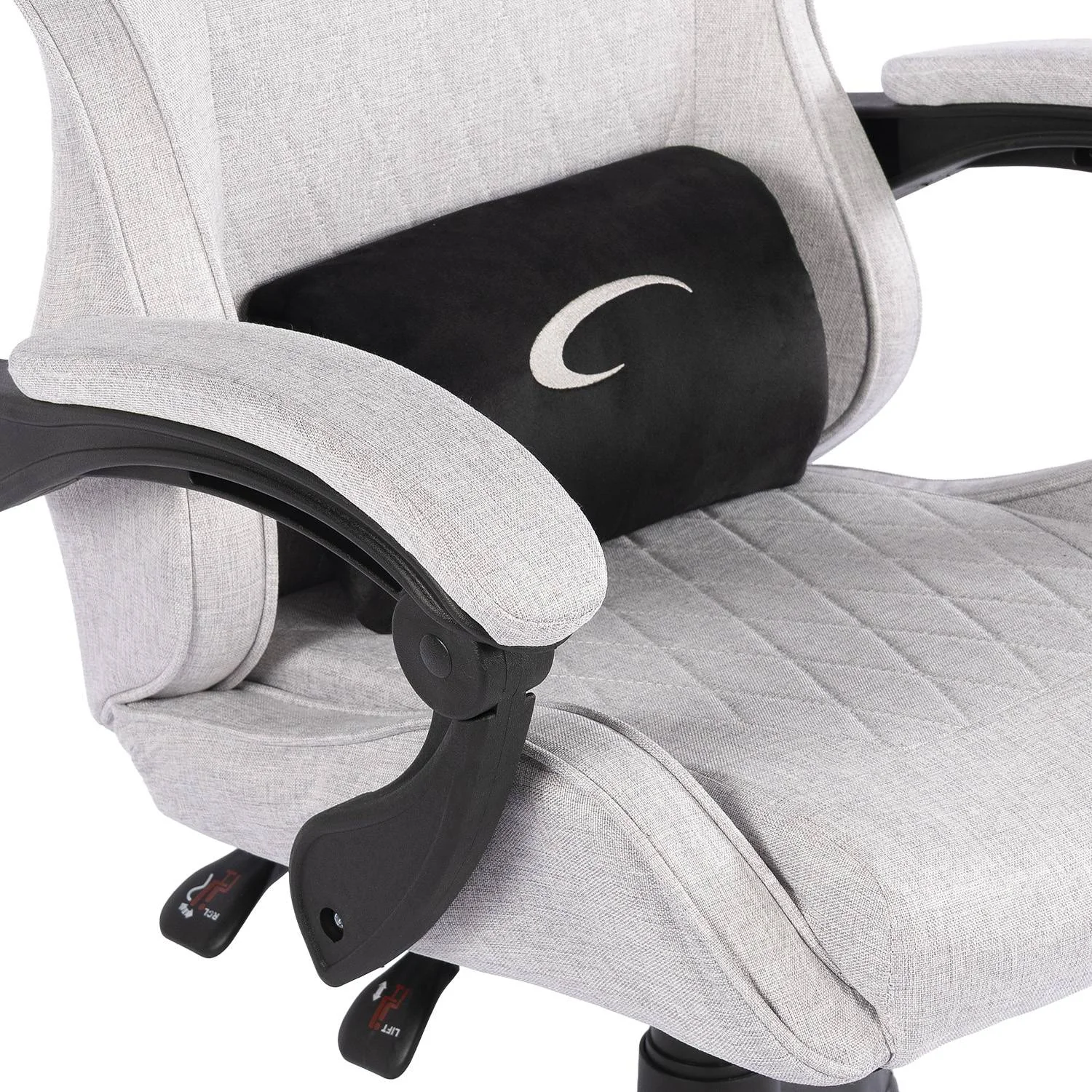 Cadeira Gaming Napofix Parma Prateado - Imagem 9