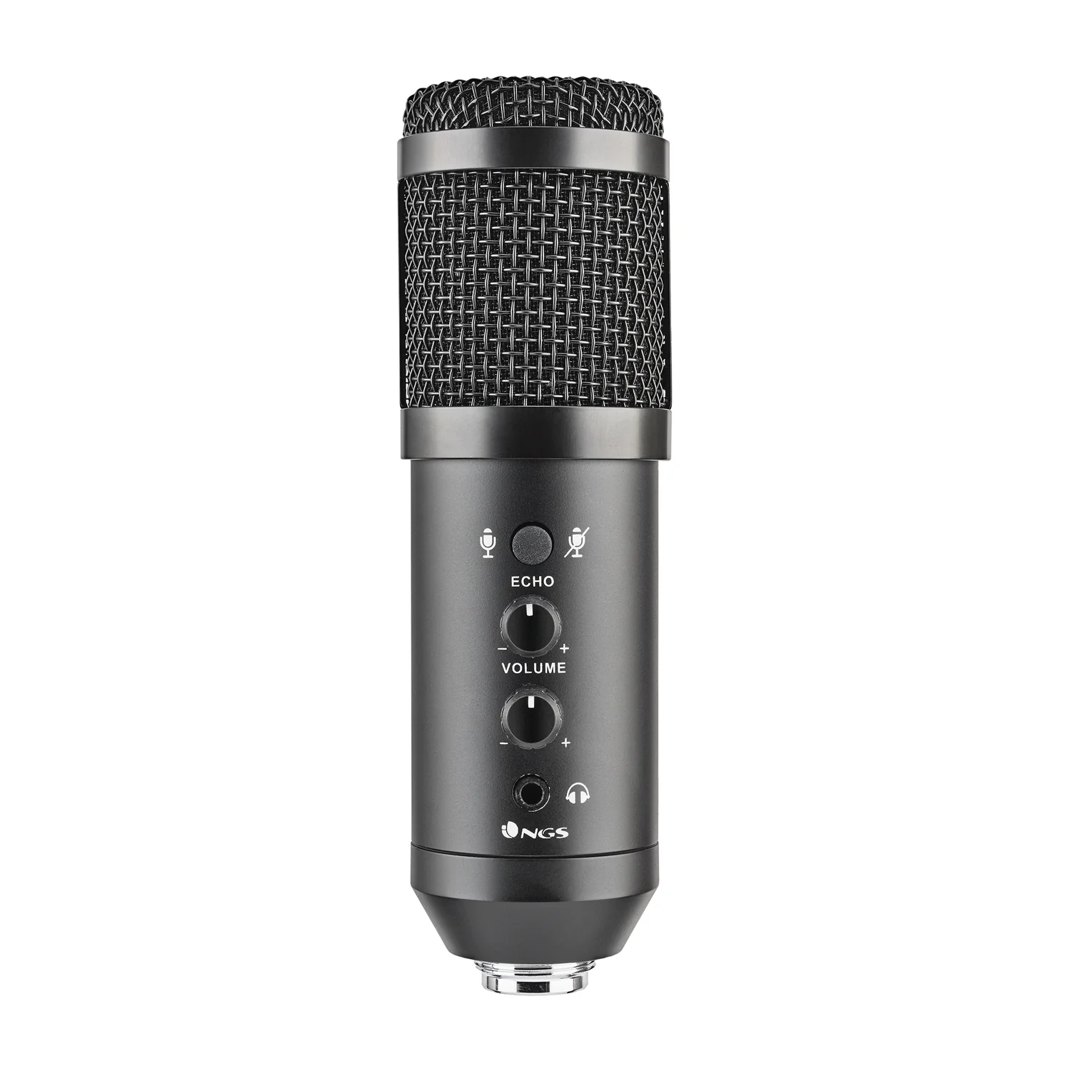 Microfone de Gravação USB NGS GMICX-110 Plug and Play com Tripé e Filtro | Preto - Imagem 5