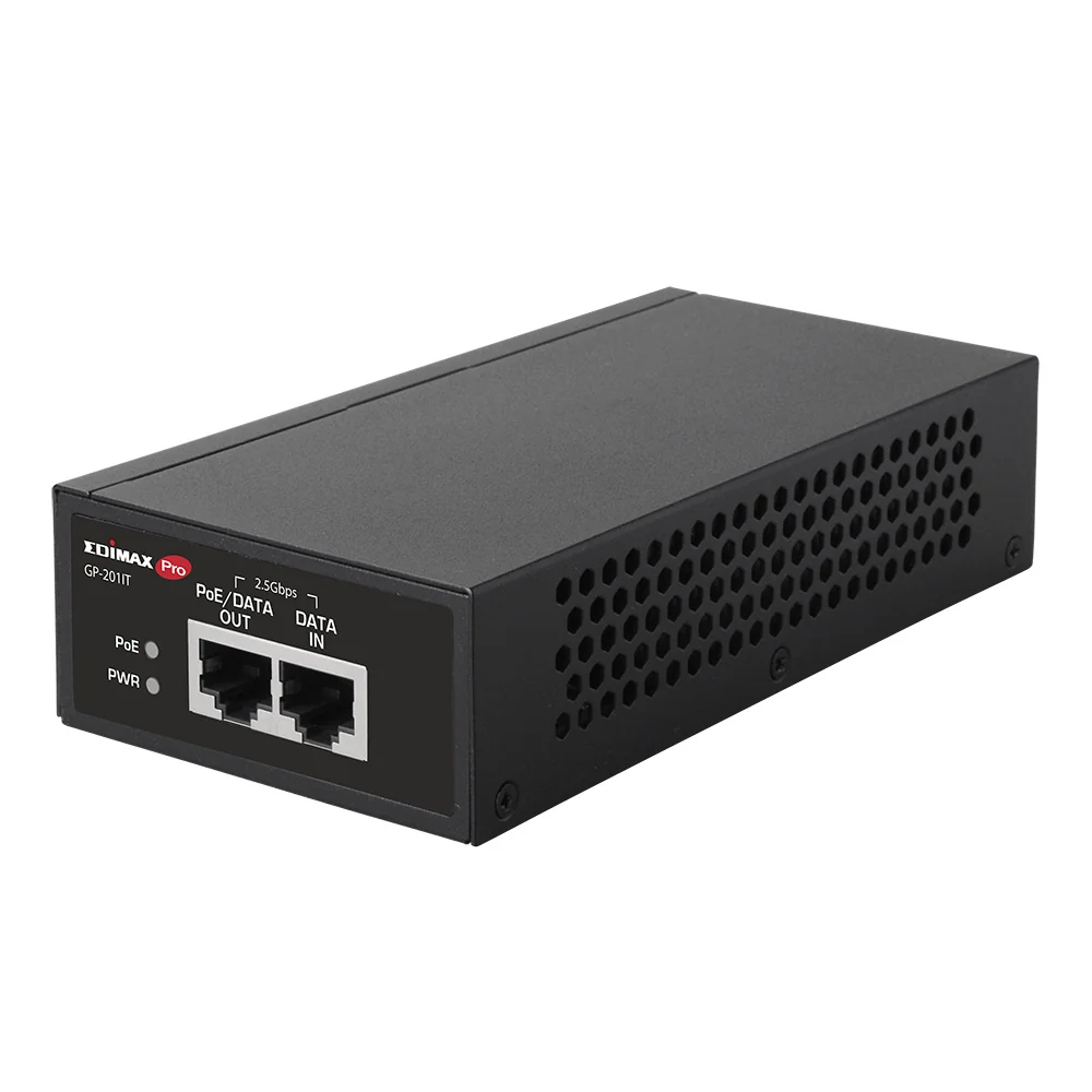 Injector PoE+ Edimax GP-201IT Gigabit 30W IEEE 802.3at - Imagem 1