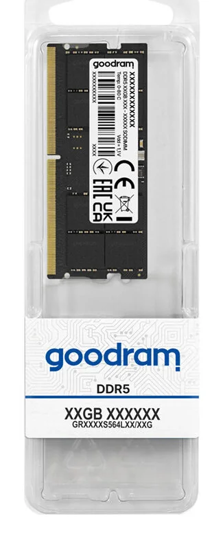 Memória RAM portátil DDR5 32GB 5600MHz CL46 SO-DIMM Goodram GR5600S564L46/32G - Imagem 4