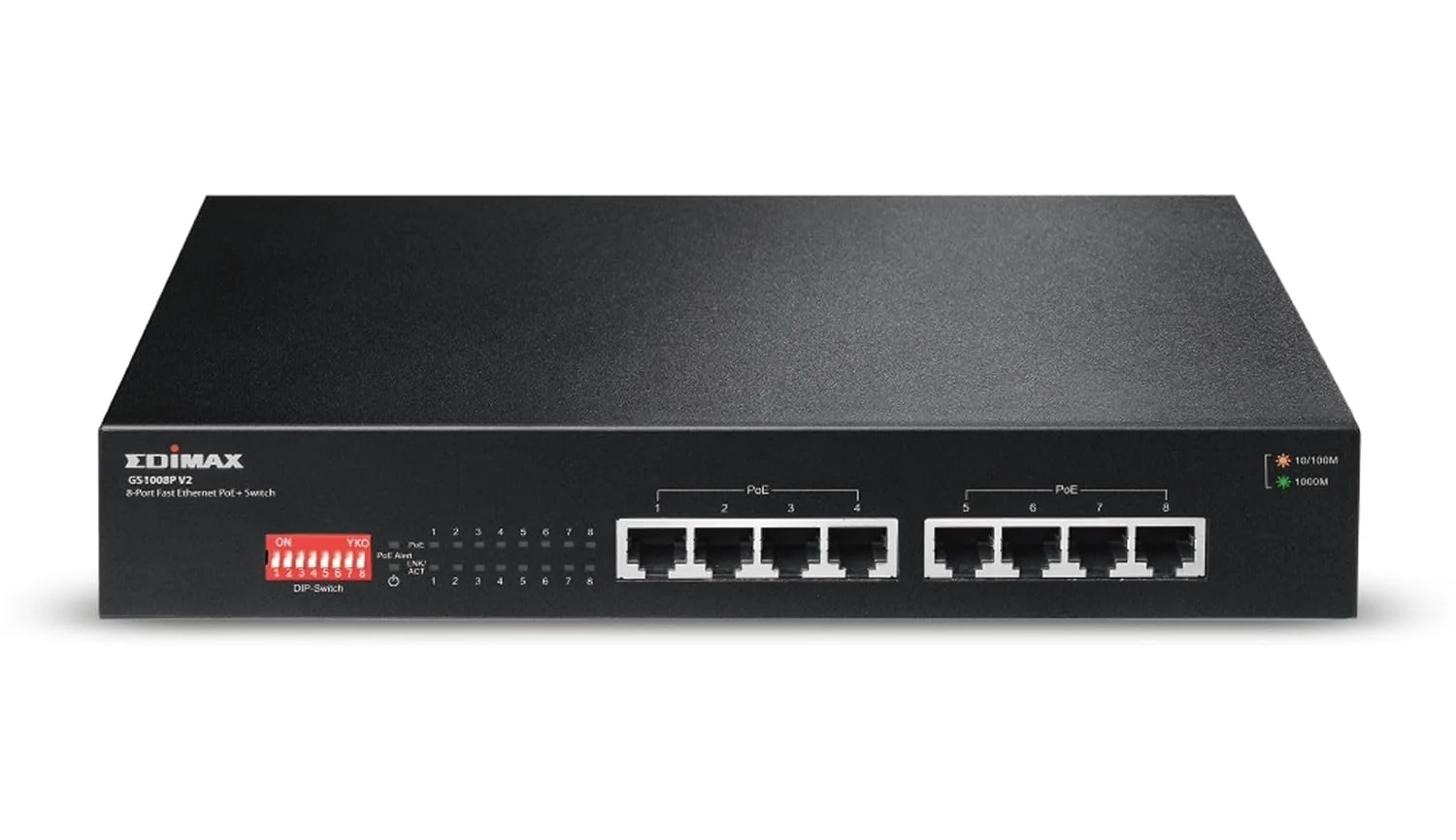Switch PoE Gigabit Edimax 8 Portas 150W 802.3at - Imagem 3