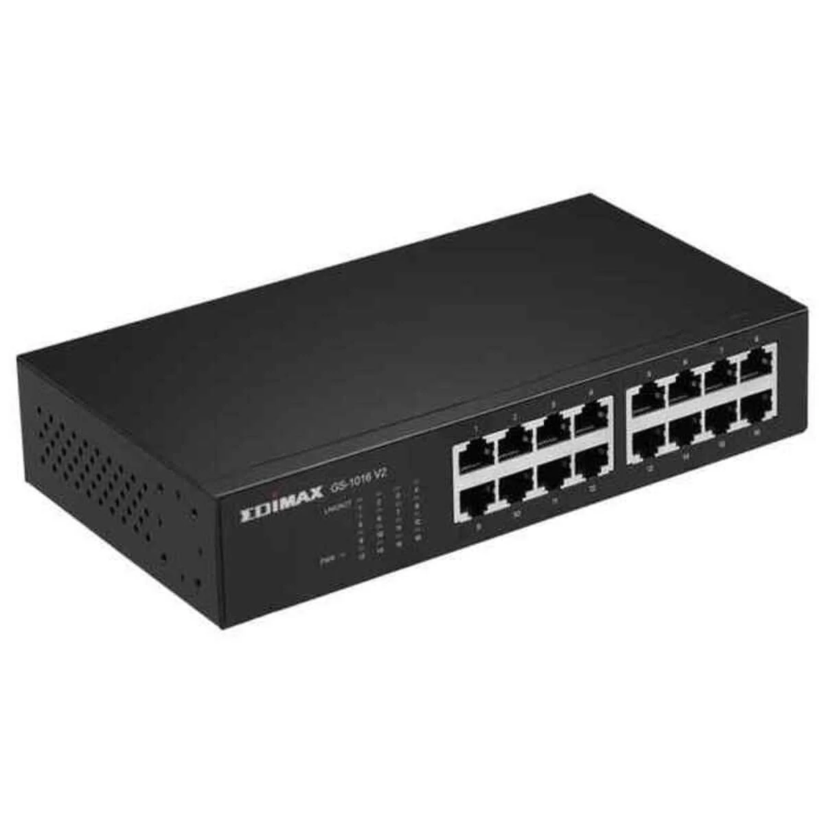 Switch de Rede Edimax GS-1016V2 16 Portas Gigabit Rack 19" Metálico - Imagem 4