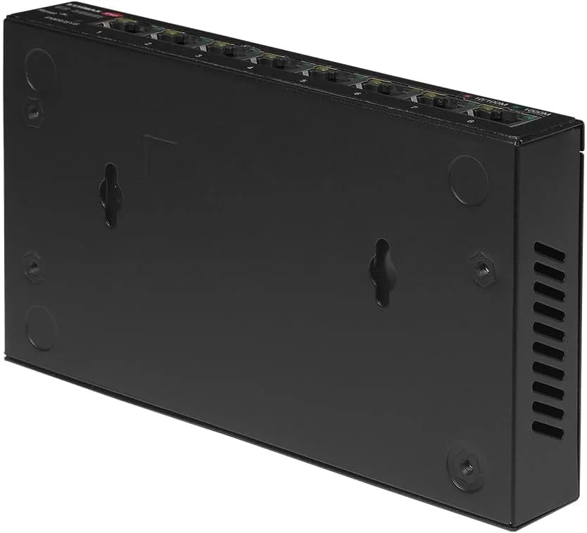 Switch de rede Gigabit Ethernet 8 portas Web Smart Edimax GS-5008E - Imagem 6