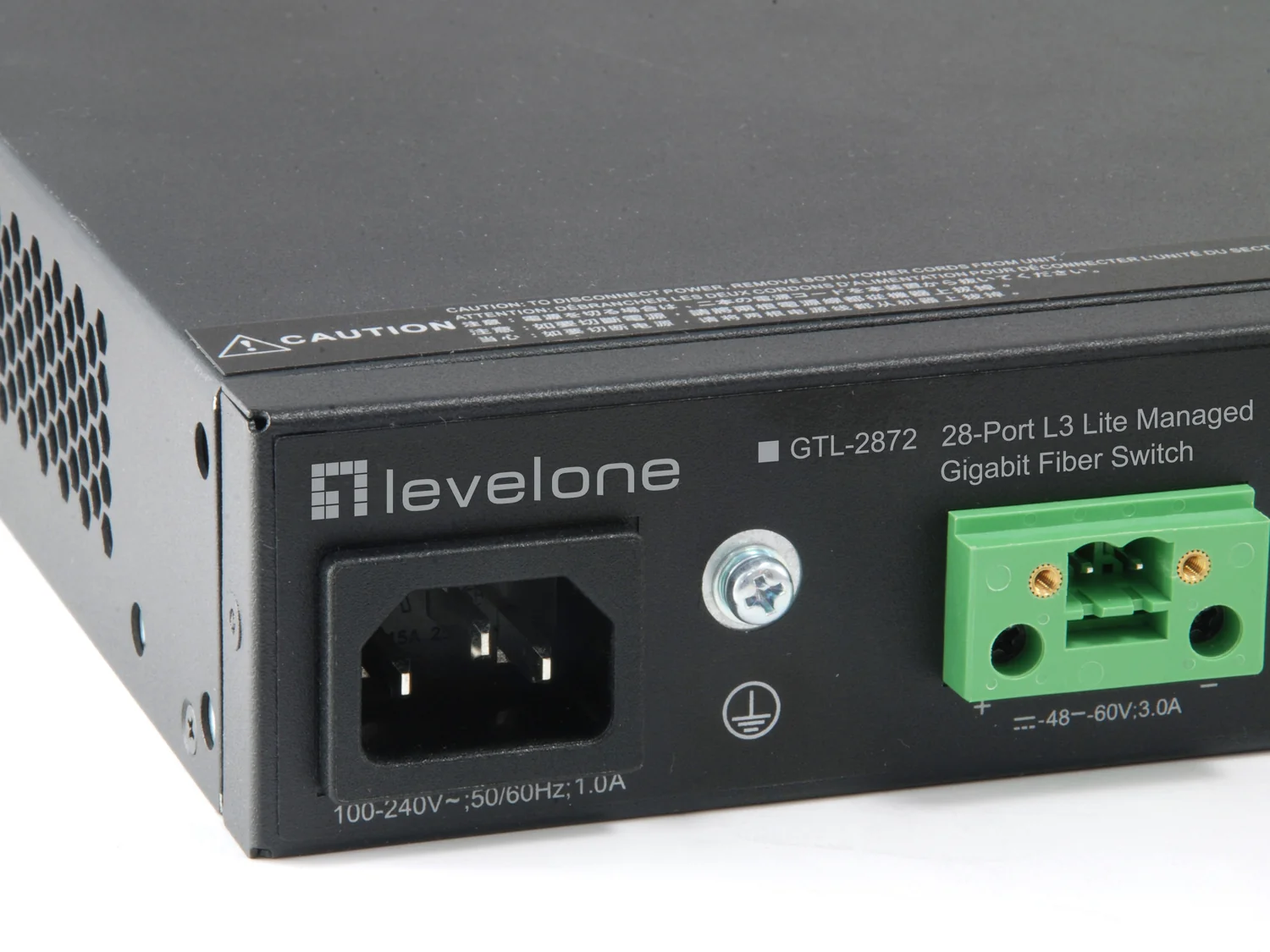 Switch Gerido LevelOne GTL-2872 L3 28 Portas Fibra 10GbE SFP+ Gigabit - Imagem 3