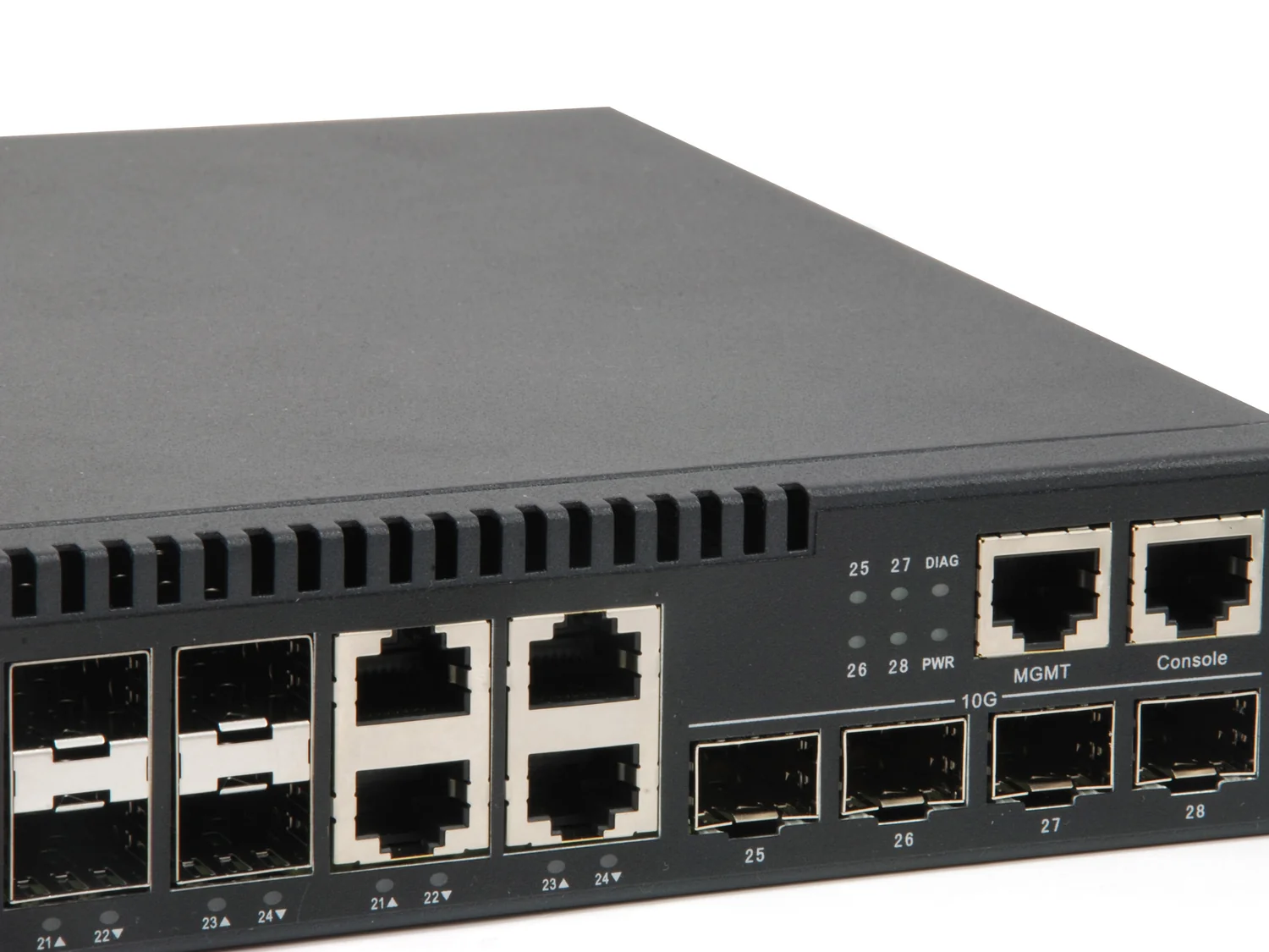 Switch Gerido LevelOne GTL-2872 L3 28 Portas Fibra 10GbE SFP+ Gigabit - Imagem 5