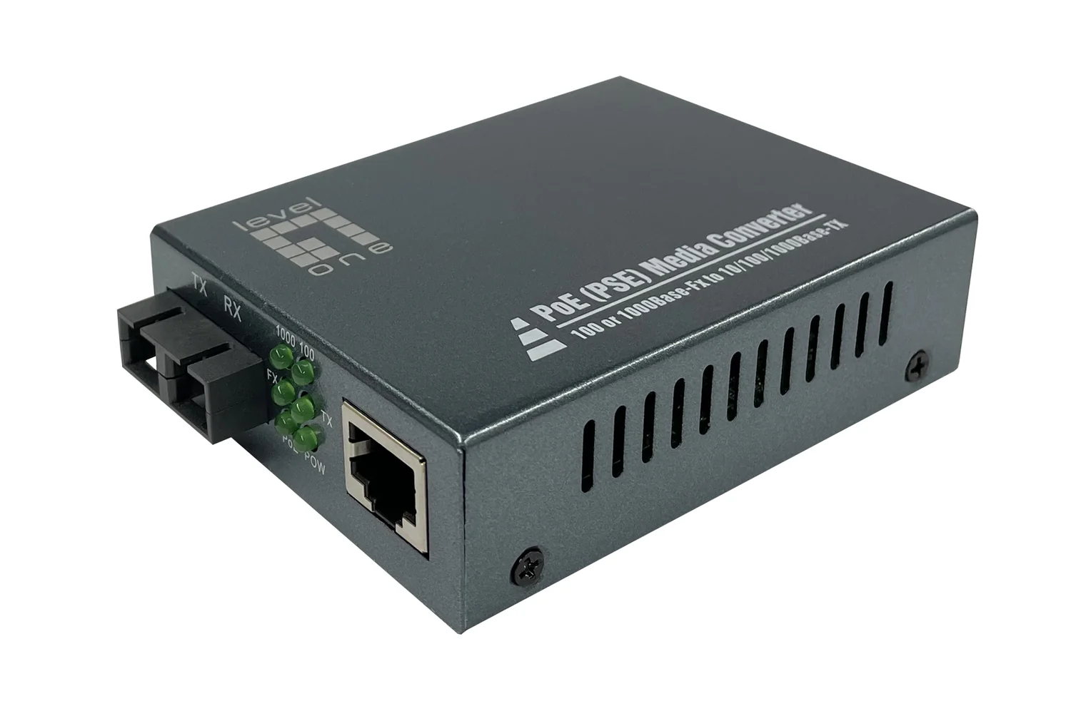 Conversor de Media LevelOne GVT-2013 Gigabit RJ45 para SC Multimodo 500m com PoE PSE - Imagem 5