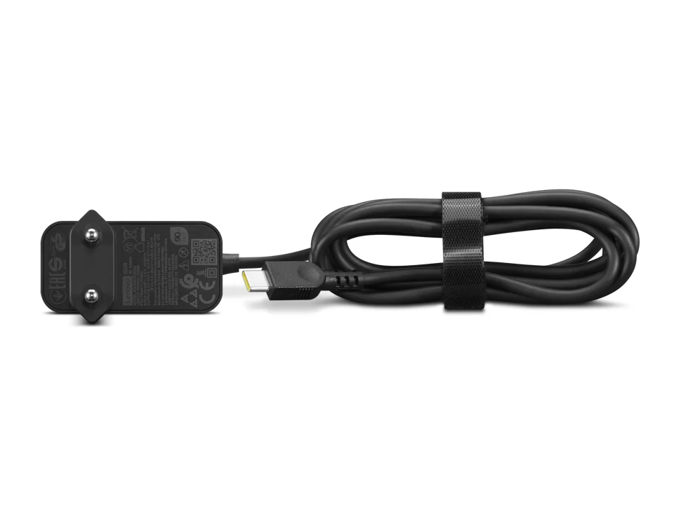 Carregador para Portátil Lenovo 65W USB-C Wall Adapter 20V Ficha EU - Imagem 3