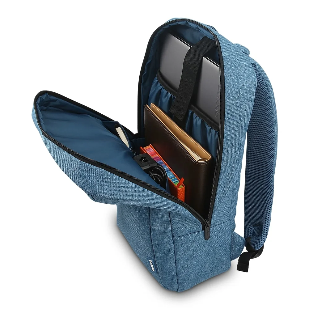 Mochila Portátil Lenovo Casual B210 15,6" Poliéster Azul - Imagem 5
