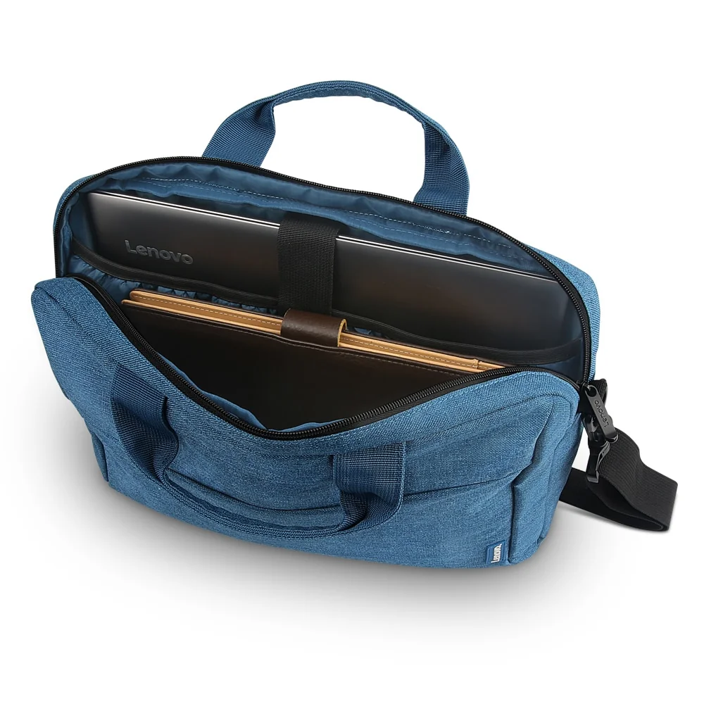 Mala para Portátil Lenovo Casual Toploader T210 15.6" Azul - Imagem 3